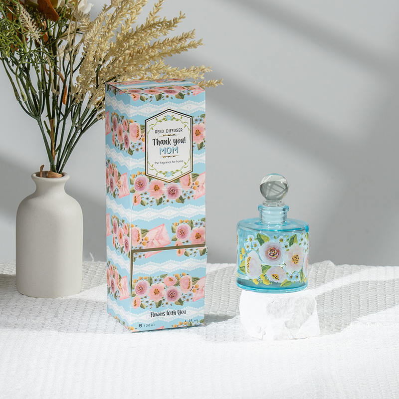 Элегантный диффузор в форме круглой стеклянной бутылки Mother'day