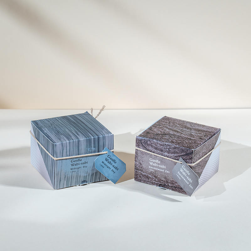 Круглая стеклянная чашка для свечей с вертикальными полосками, ароматические свечи - продавец эко-свечей из соевого воска