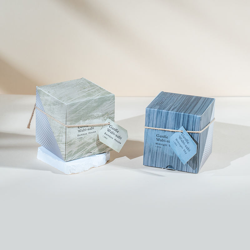 Круглая стеклянная чашка для свечей с вертикальными полосками, ароматические свечи - продавец эко-свечей из соевого воска