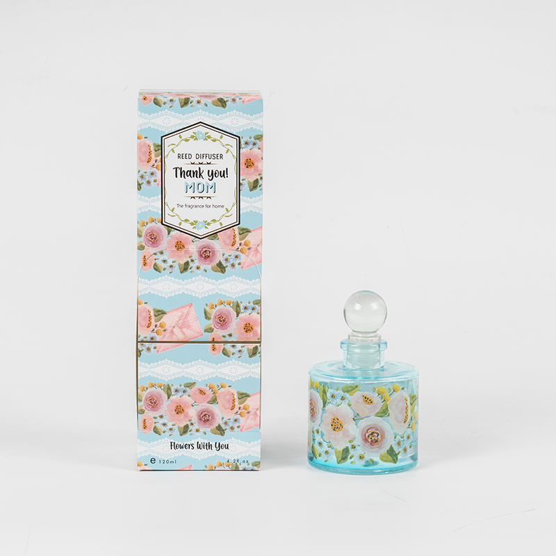 Элегантный диффузор в форме круглой стеклянной бутылки Mother'day