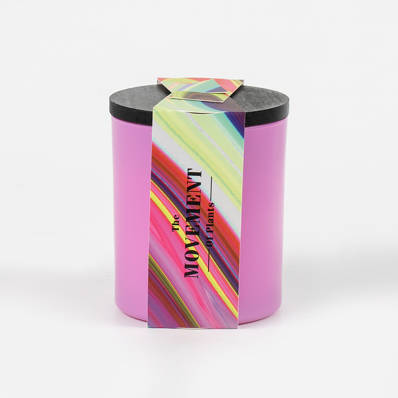 Стеклянная круглая бутылка, ароматическая свеча, поставщик стеклянной банки соевой свечи