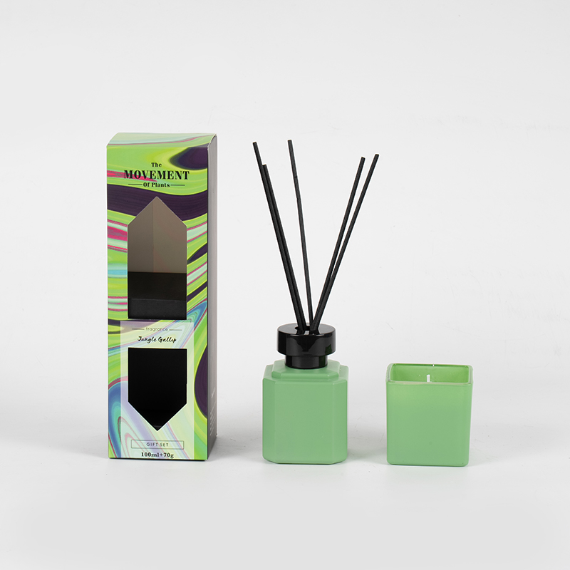 Ароматический набор в квадратной бутылке, производство ароматов для дома
