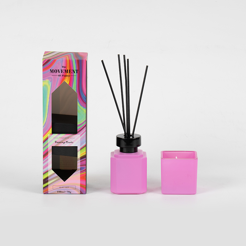 Ароматический набор в квадратной бутылке, производство ароматов для дома