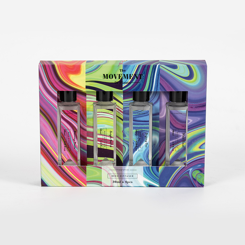 Маленький диффузор с квадратной бутылкой на высоком каблуке, комплект из 4 предметов, производитель арома-диффузора, масла