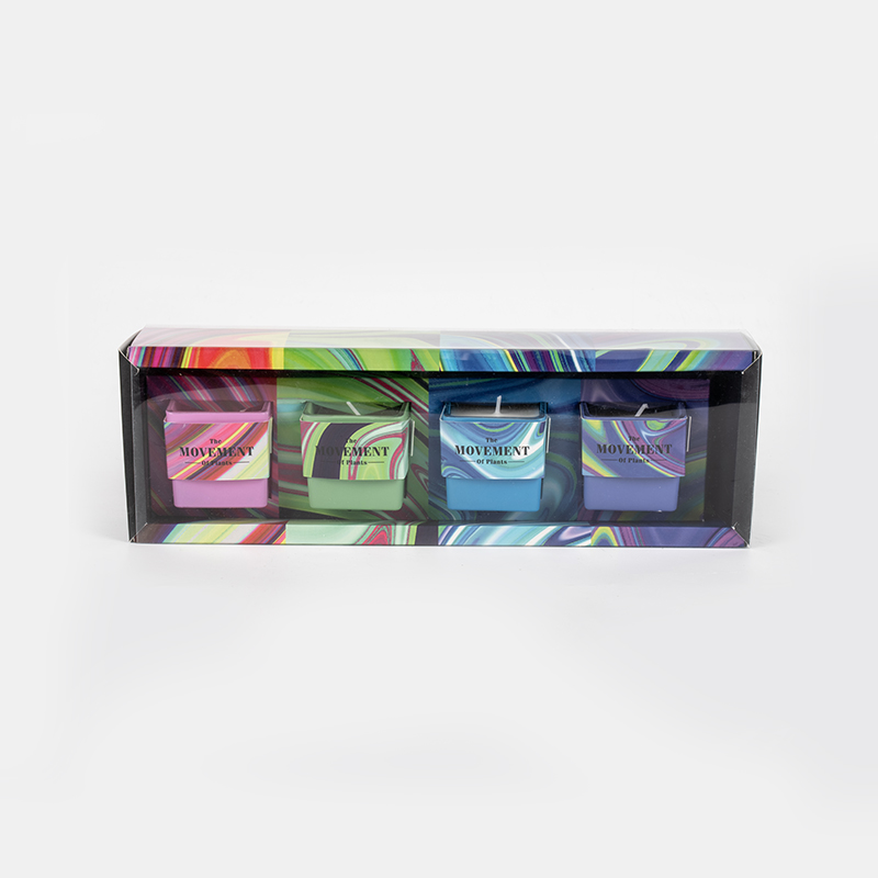 Классическая квадратная чашка с ароматическими свечами и соевыми свечами, поставщик стеклянных банок